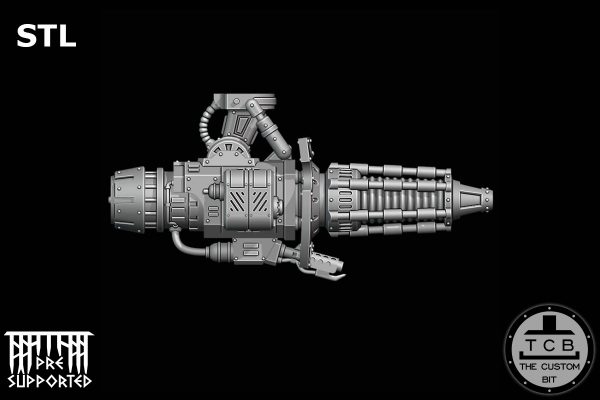 TCB THECUSTOMBIT THE CUSTOM BIT MK MECHANICAL KNIGHT DEFENSOR PLASMA B CANNON STL VOID SHIELD PACK UPDATE IMPERIAL KNIGHT