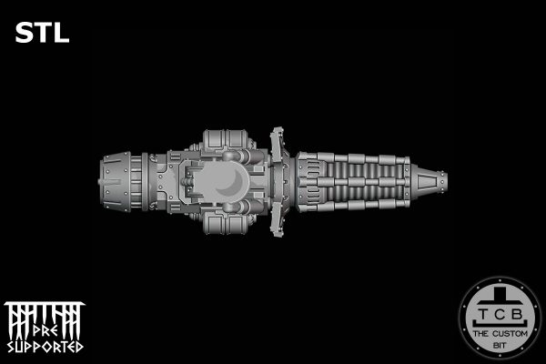 TCB THECUSTOMBIT THE CUSTOM BIT MK MECHANICAL KNIGHT DEFENSOR PLASMA B CANNON STL VOID SHIELD PACK UPDATE IMPERIAL KNIGHT