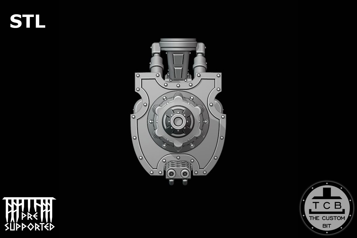 TCB THECUSTOMBIT THE CUSTOM BIT MK MECHANICAL KNIGHT DEFENSOR PLASMA B CANNON STL VOID SHIELD PACK UPDATE IMPERIAL KNIGHT