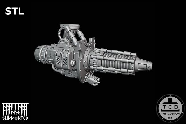 TCB THECUSTOMBIT THE CUSTOM BIT MK MECHANICAL KNIGHT DEFENSOR PLASMA B CANNON STL VOID SHIELD PACK UPDATE IMPERIAL KNIGHT