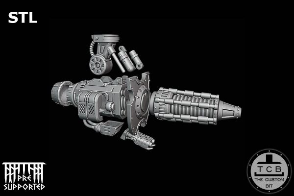 TCB THECUSTOMBIT THE CUSTOM BIT MK MECHANICAL KNIGHT DEFENSOR PLASMA B CANNON STL VOID SHIELD PACK UPDATE IMPERIAL KNIGHT