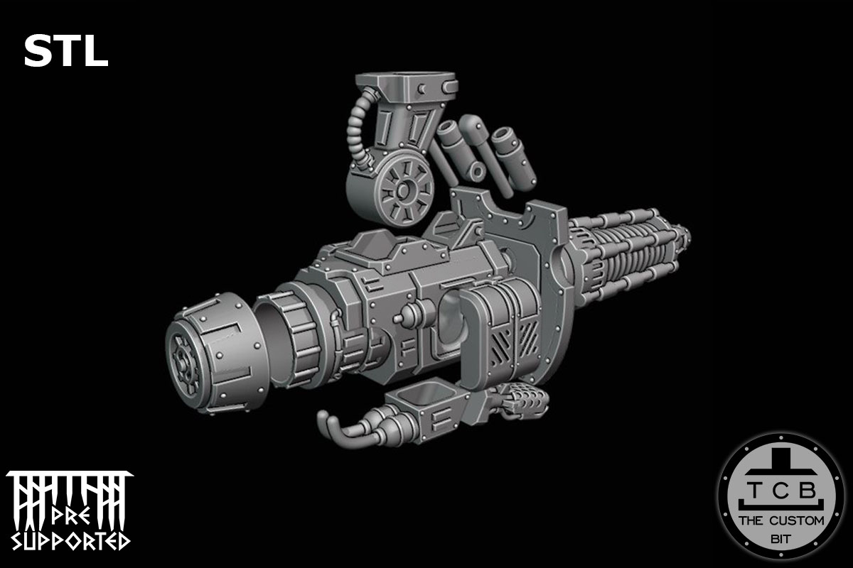 TCB THECUSTOMBIT THE CUSTOM BIT MK MECHANICAL KNIGHT DEFENSOR PLASMA B CANNON STL VOID SHIELD PACK UPDATE IMPERIAL KNIGHT