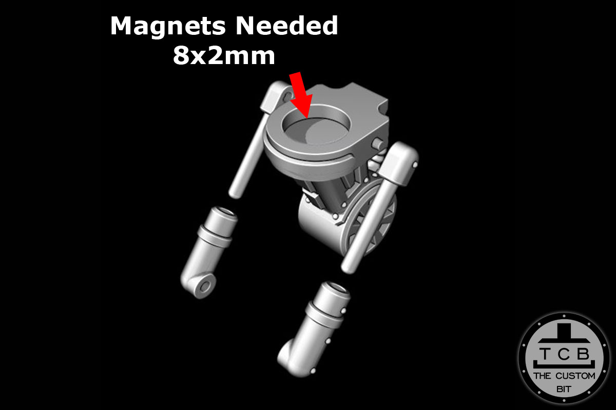 TCB MECHANICAL KNIGHT MK SHOULDER SYSTEM JOINT 03 PHYSICAL THE CUSTOM BIT QUESTORIS IMPERIAL KNIGHT ELBOW FOR RANGED WEAPON