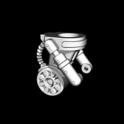 TCB MECHANICAL KNIGHT MK SHOULDER SYSTEM JOINT 03 PHYSICAL THE CUSTOM BIT QUESTORIS IMPERIAL KNIGHT ELBOW FOR RANGED WEAPON