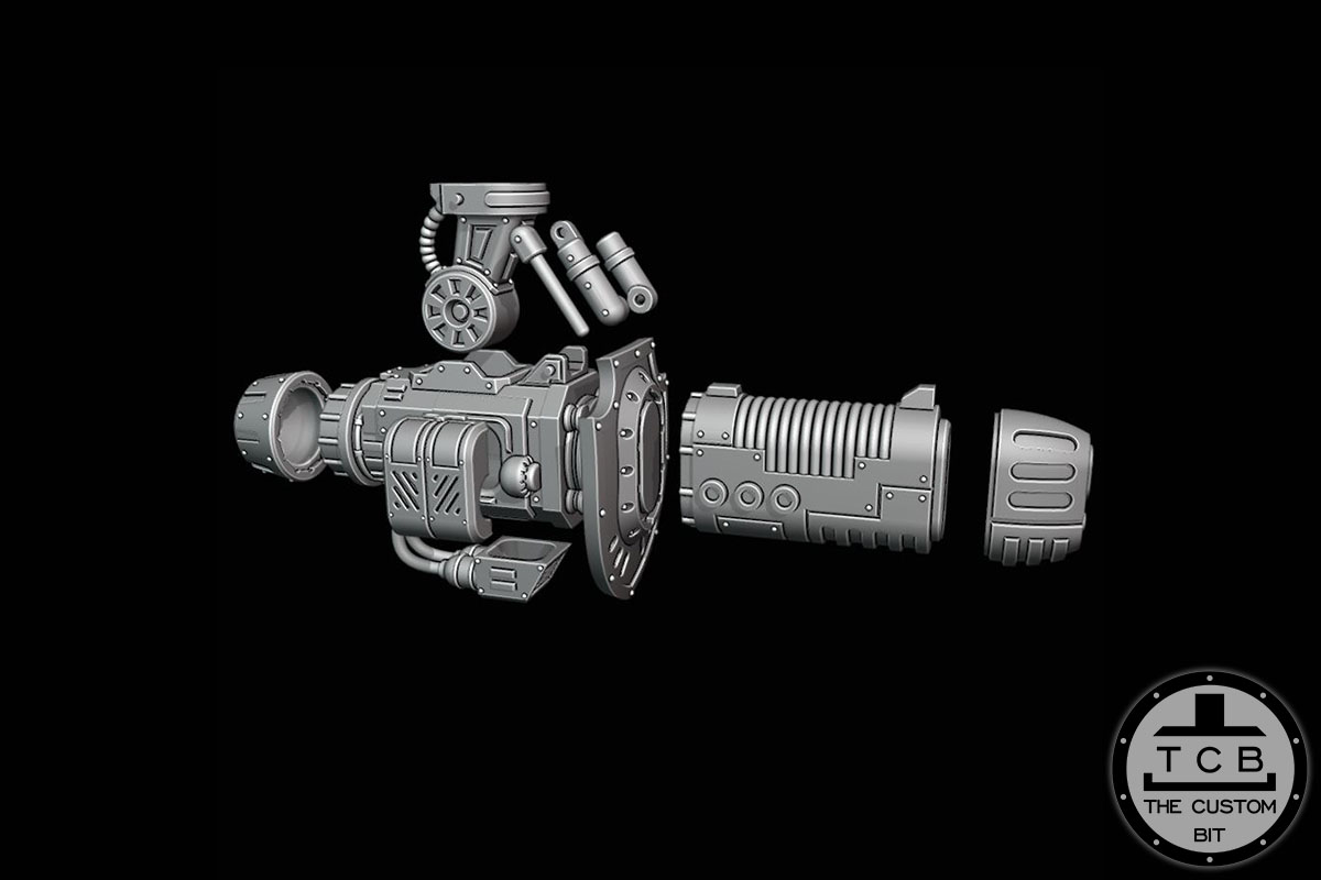 TCB THE CUSTOM BIT THECUSTOMBIT IMPERIAL KNIGHT DEFENSOR IK MECHANICAL KNIGHT MK B CANNON PLASMA CANNON VOID SHIELD UPGRADE KIT