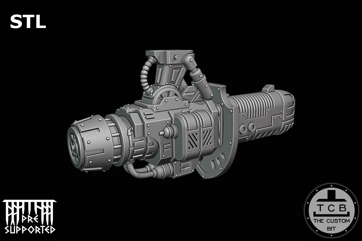 TCB THECUSTOMBIT THE CUSTOM BIT MK MECHANICAL KNIGHT DEFENSOR PLASMA B CANNON STL VOID SHIELD PACK UPDATE IMPERIAL KNIGHT