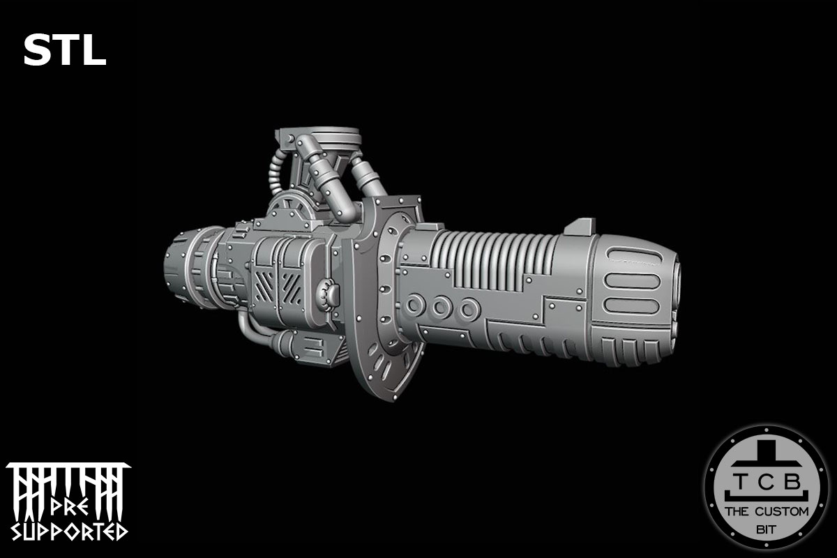 TCB THECUSTOMBIT THE CUSTOM BIT MK MECHANICAL KNIGHT DEFENSOR PLASMA B CANNON STL VOID SHIELD PACK UPDATE IMPERIAL KNIGHT