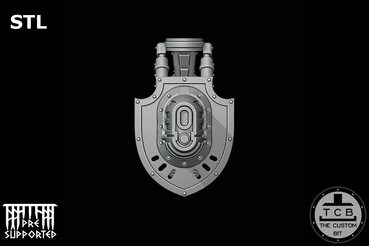 TCB THECUSTOMBIT THE CUSTOM BIT MK MECHANICAL KNIGHT DEFENSOR PLASMA B CANNON STL VOID SHIELD PACK UPDATE IMPERIAL KNIGHT