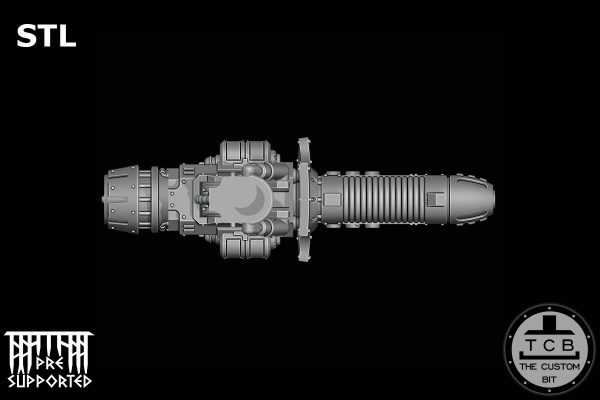 TCB THECUSTOMBIT THE CUSTOM BIT MK MECHANICAL KNIGHT DEFENSOR PLASMA B CANNON STL VOID SHIELD PACK UPDATE IMPERIAL KNIGHT