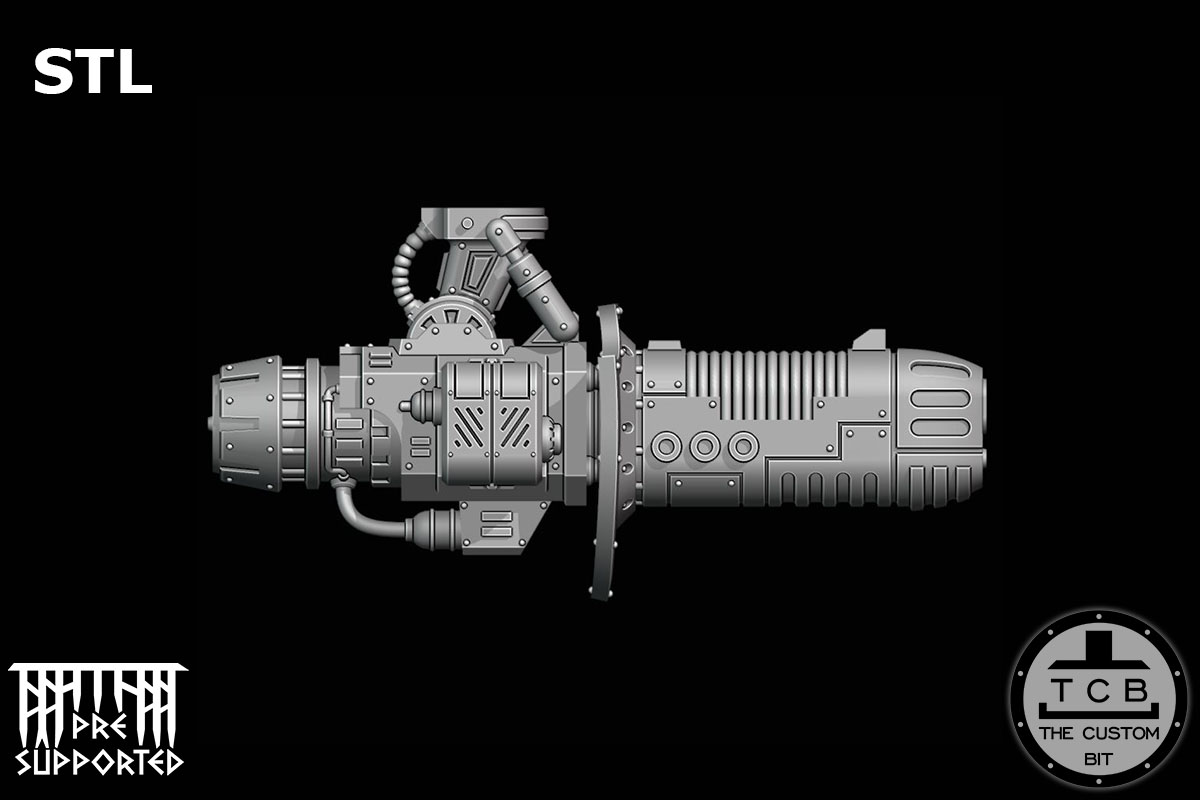 TCB THECUSTOMBIT THE CUSTOM BIT MK MECHANICAL KNIGHT DEFENSOR PLASMA B CANNON STL VOID SHIELD PACK UPDATE IMPERIAL KNIGHT