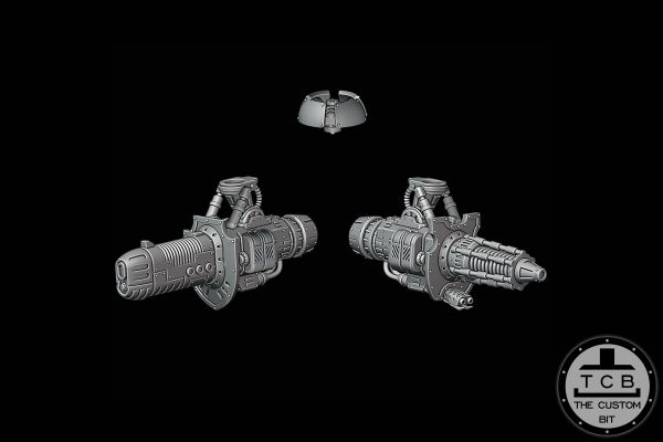 TCB THE CUSTOM BIT THECUSTOMBIT IMPERIAL KNIGHT DEFENSOR IK MECHANICAL KNIGHT MK B CANNON PLASMA CANNON VOID SHIELD UPGRADE KIT