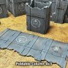 TCB THE CUSTOM BIT GW FOLDABLE TERRAIN PACK V11 11TH EDITION WARHAMMER 40K SCENERY RUINS AND BUILDINGS FUTURIST