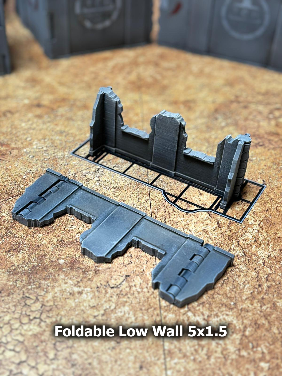 TCB THE CUSTOM BIT GW FOLDABLE TERRAIN PACK V11 11TH EDITION WARHAMMER 40K SCENERY RUINS AND BUILDINGS FUTURIST