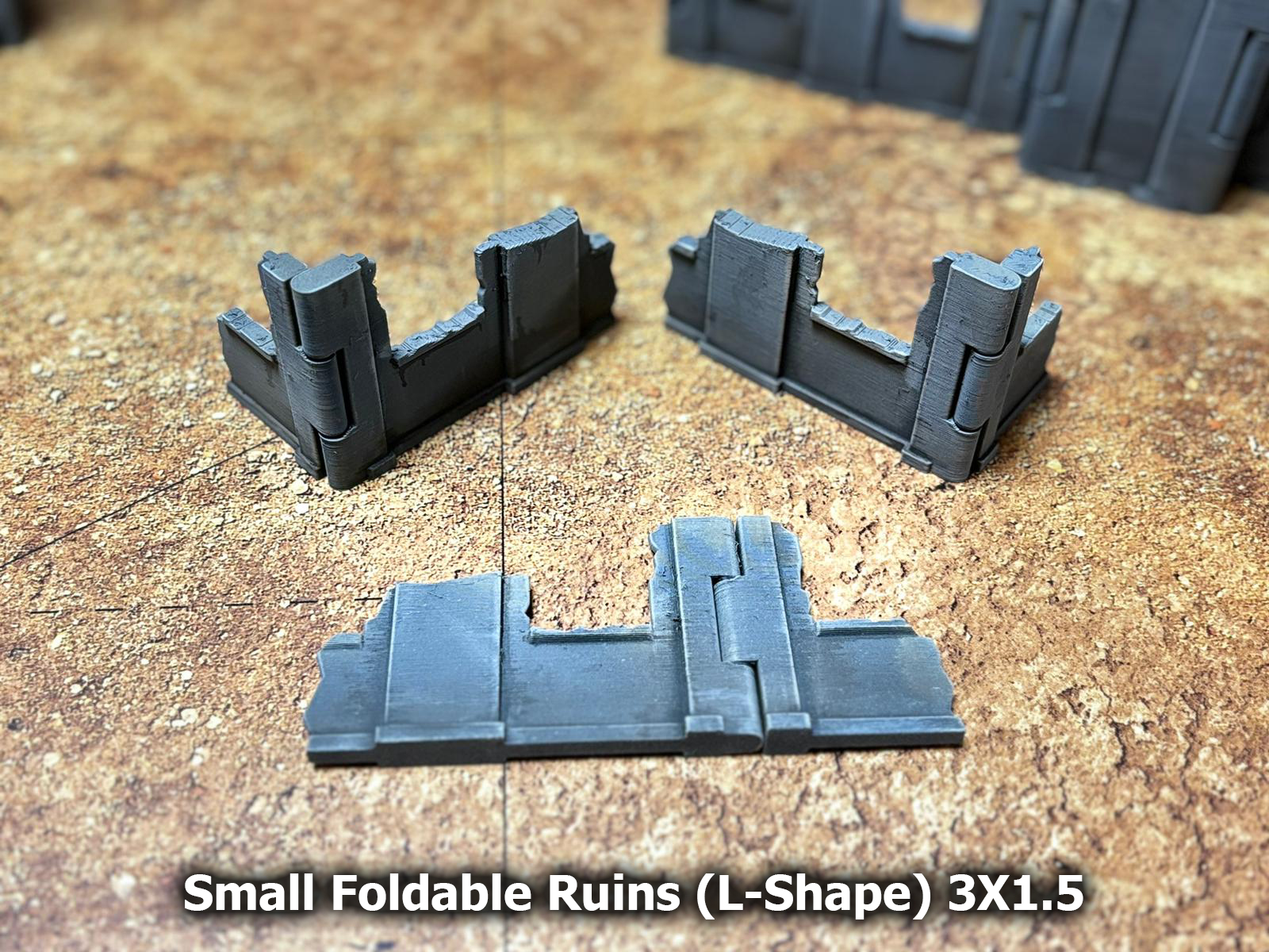 TCB THE CUSTOM BIT GW FOLDABLE TERRAIN PACK V11 11TH EDITION WARHAMMER 40K SCENERY RUINS AND BUILDINGS FUTURIST