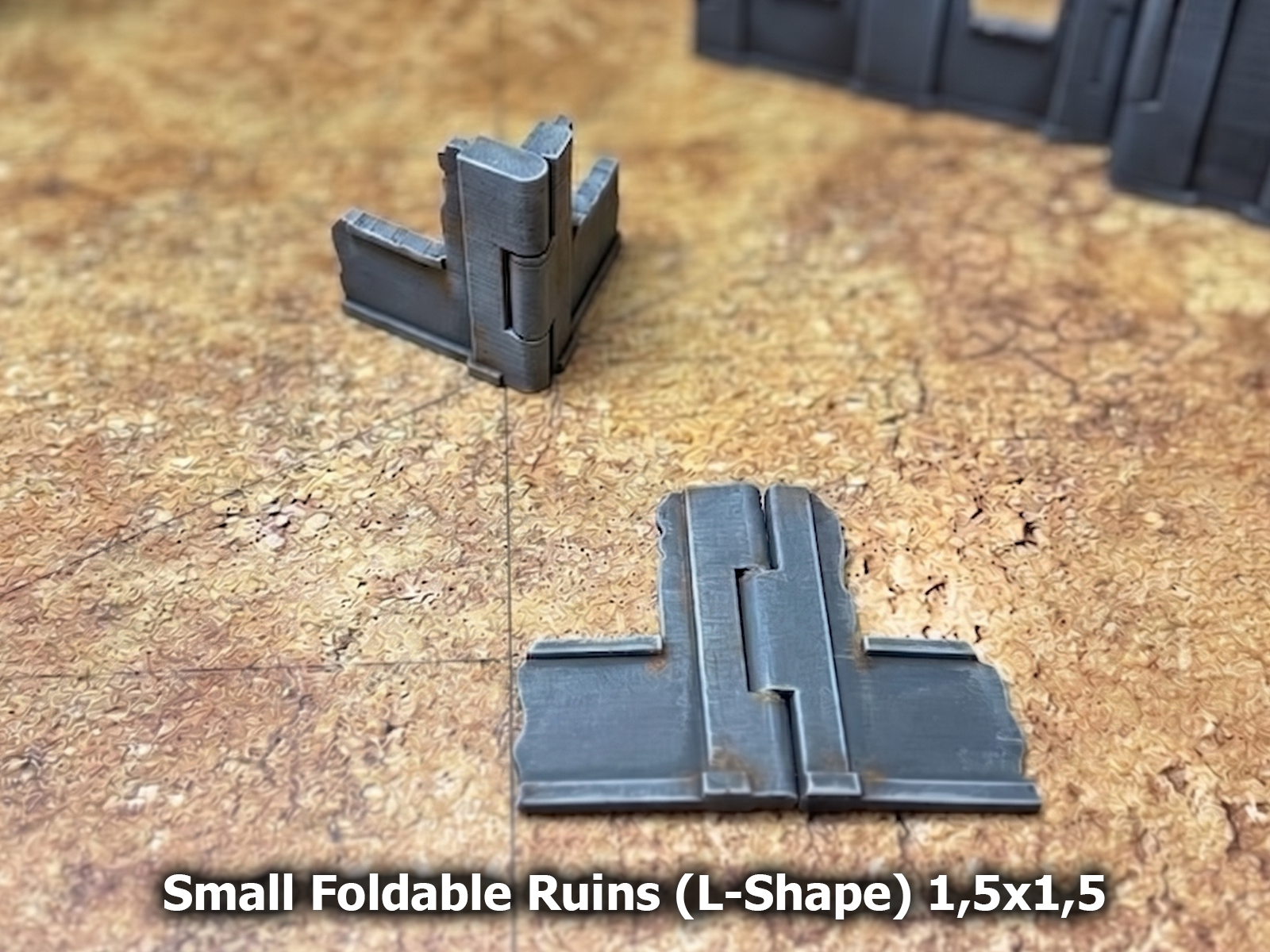 TCB THE CUSTOM BIT GW FOLDABLE TERRAIN PACK V11 11TH EDITION WARHAMMER 40K SCENERY RUINS AND BUILDINGS FUTURIST