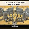 TCB THE CUSTOM BIT GW FOLDABLE TERRAIN PACK V11 11TH EDITION WARHAMMER 40K SCENERY RUINS AND BUILDINGS FUTURIST UPDATE